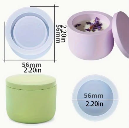 Silicone Moulds : Mini Jar With Lid (MJL)