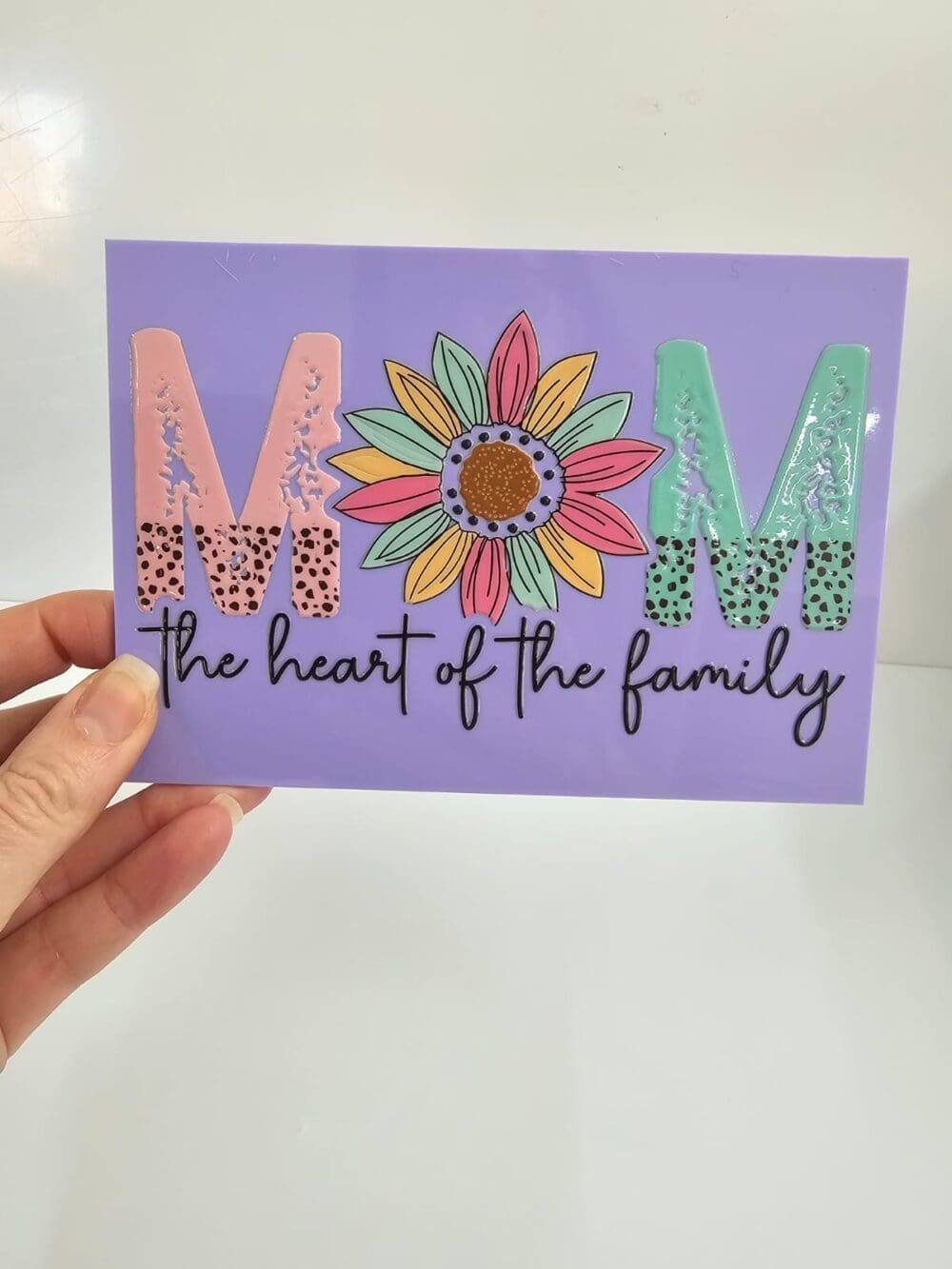 3D UV Prints : Direct to 3mm Acrylic Pastel Boards A6, A5, A4, A3