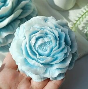 Peony Flower Mini 2 Silicone Mould : Peony Silicone Mould (PSM)