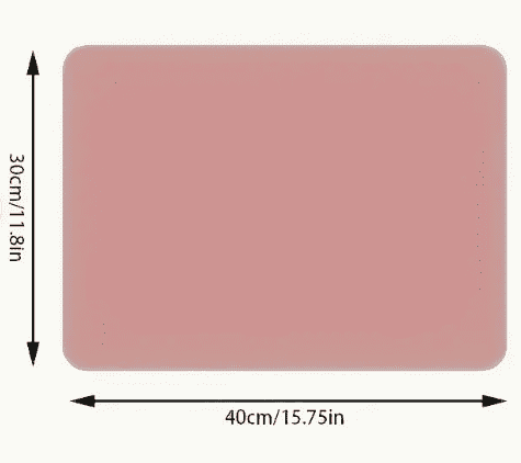 Arts & Crafts : Coloured Silicone Mats (30 by 40cm)
