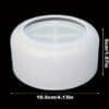 RoundCandleHolder Silicone Moulds : Round Silicone Container Mould (CODE TUM_AP)