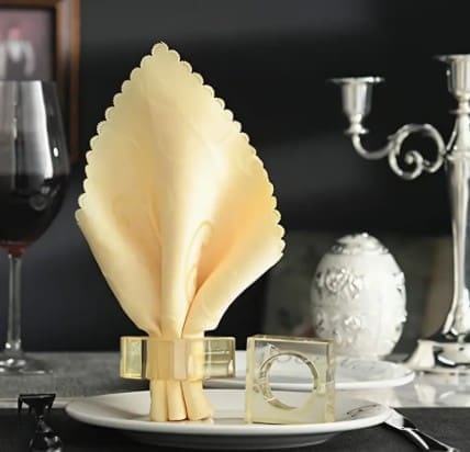 Silicone Mould : Silicone Napkin Ring Holder Moulds (Set of 4) (SNRH)