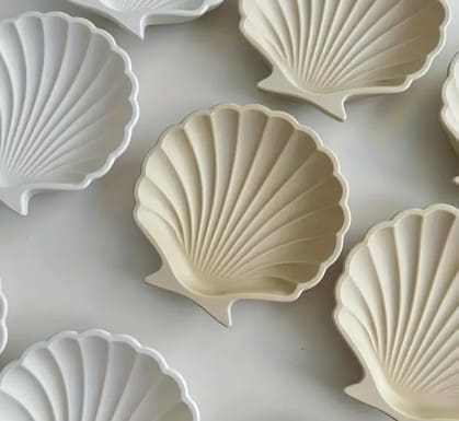 Silicone Moulds : Silicone Ocean Shell Tray Mould (OTM)
