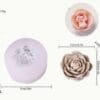 Silicone Mould : 3D-Rose Silicone Mould