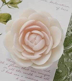 Silicone Rose Flower Mould 1 Silicone Mould : 3D-Rose Silicone Mould