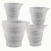 Arts & Crafts : Foldable Silicone Measuring Cups (250ml & 500ml)