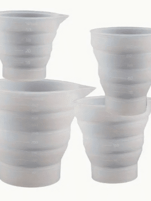 SiliconeMC3 Arts & Crafts : Foldable Silicone Measuring Cups (250ml & 500ml)