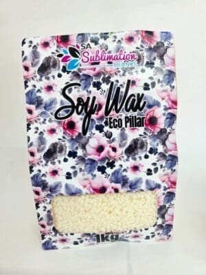 Soya Eco Wax Pillar2 Wax Candle Supplies & Consumables : Eco Soy Pillar Wax (1kg)