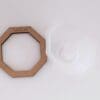 Resin & Epoxy : 4 Piece Oval Tray + Square Storage Container & Polygon Vase (TU184_AH) + Casting Support Jig for the Vase mould