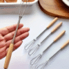 Arts & Crafts : 1 Piece Whisk with Solid Wood Handle