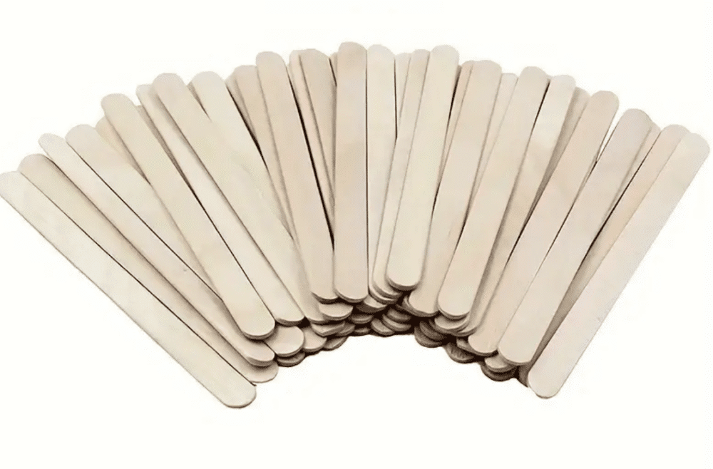 Wooden Mixing Sticks Arts & Craft : Wooden Mixing Sticks (Pack of 50)