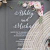 3D UV Prints : Invitations, Direct to Acrylic CLEAR A6 or A5