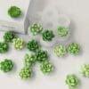 Silicone Mould : 1 Pc Succulent Flowers Silicone Mould (Succ-DF)