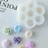 Silicone Mould : 1 Pc Roses Silicone Mould (1PC-RSM)
