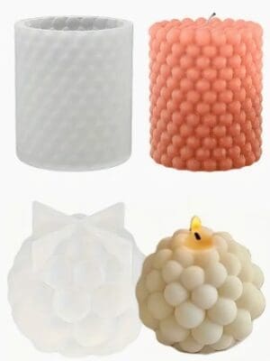 Silicone Mould : 3-D Bubble Bliss Silicone Moulds (BBB)