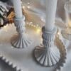 Silicone Mould : 2 Piece Retro Roman Column Candle Holder Silicone Mould (RRCH)