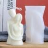 Silicone Mould: 3-D Romantic Couple Silicone Mould (3DRCSM)