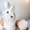 Silicone Mould: 3-D Romantic Couple Silicone Mould (3DRCSM)