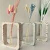 Silicone Moulds : 3 Styles Hydroponic Hollow Flower Vase Silicone Moulds (AHSM) [Arched, Circular, Rectangle)