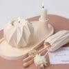 Silicone Mould : 4 Piece Geometric Vase Candle Silicone Mould Set (Code TUM_AH)
