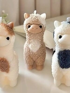 Alpaca Candle Silicone Mould Silicone Mould : Alpaca-Shaped Mould Silicone Mould (ASSM)