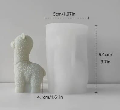Silicone Mould : Alpaca-Shaped Mould Silicone Mould (ASSM)