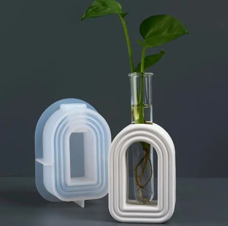 Silicone Moulds : Arched Vase Silicone Mould (Includes x1 Tube) (AVM)