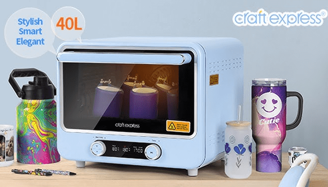 Sublimation Equipment : 40L Craft Express Sublimation Oven Raffle Bundle (TERMINATED)