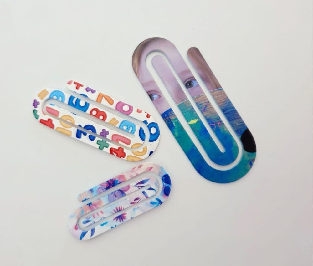 Laser Sublimation Blanks : Sublimation Subli-Lux Paper Clip Bookmark (5 sizes)