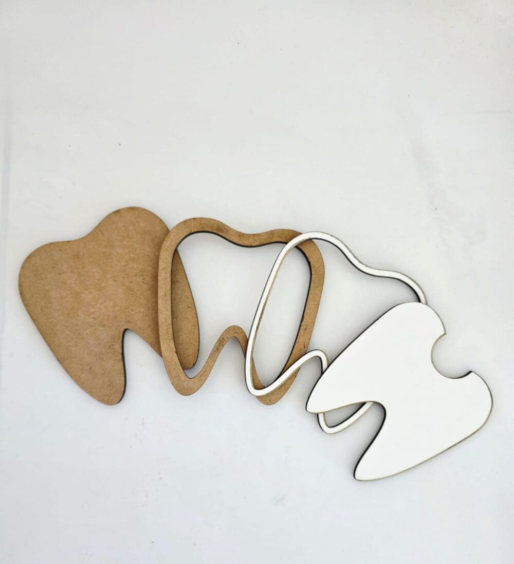 DIY TOOTH BOX Laser Sublimation Blanks : DIY Sublimation MDF Tooth Box