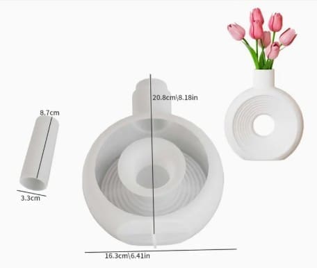 Silicone Moulds : European Style Vase Silicone Mould (ESVM)
