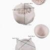 Silicone Mould : Rose Flower Container Silicone Mould (FCC)