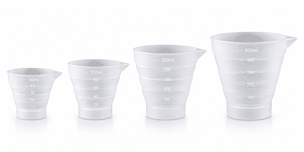 Arts & Crafts : Foldable Silicone Measuring Cups (250ml & 500ml) [PREORDER]