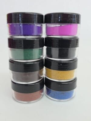 GypsogemPowder_Sets Epoxy Art : Set of Gypsogem Pigment Iron Oxide Powder (8 colours)
