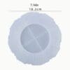 Silicone Moulds : Irregular Round Tray Silicone Mould (IRTM)