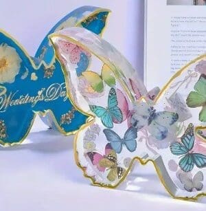 Silicone Mould: Large Butterfly Silicone Mould (BUTF-L12)