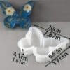 Silicone Mould: Large Butterfly Silicone Mould (BUTF-L12)