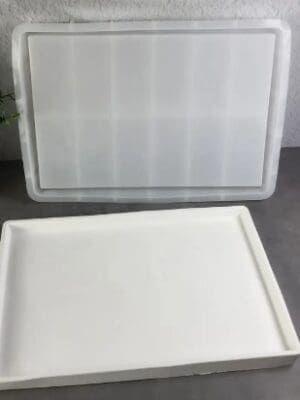 Silicone Mould: Large Rectangular Tray Silicone Mould (LRTSM)