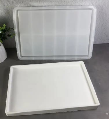 Silicone Mould: Large Rectangular Tray Silicone Mould (LRTSM)