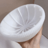 Silicone Mould : Striped Large Bowl Silicone Mould (SBSM)