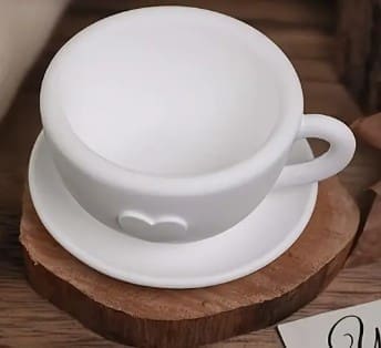 Love Coffet Cup Set Silicone Mould 3 Silicone Mould : Love Coffee Cup Set Silicone Mould (LCCSSM)