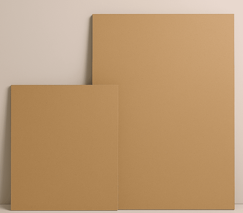 Laser Blanks : 3mm Plain MDF Boards (Set Size 100 by 40 or 100 by 60cm)