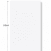 Magnet Rectangle 5 by 9.5cm_2 UV DTF : Rectangle 5cm by 9.5cm Direct Print to Magnets