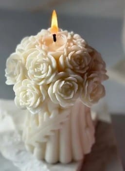 Silicone Mould : 3-D Rose Bouquet Silicone Mould (3D-RBSM)