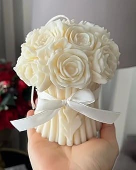 Silicone Mould : 3-D Rose Bouquet Silicone Mould (3D-RBSM)