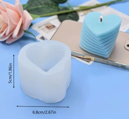 Silicone Mould : Rotating Heart-Shaped Mould (RHSM)