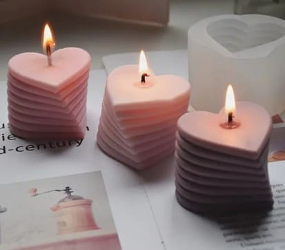 Silicone Mould : Rotating Heart-Shaped Mould (RHSM)