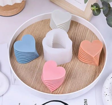 Silicone Mould : Rotating Heart-Shaped Mould (RHSM)