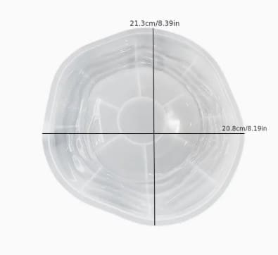 Silicone Mould : Round Waves Silicone Tray Mould (RWSM)