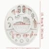 Silicone Mould: Silicone Baby Themed Mould (BTM)